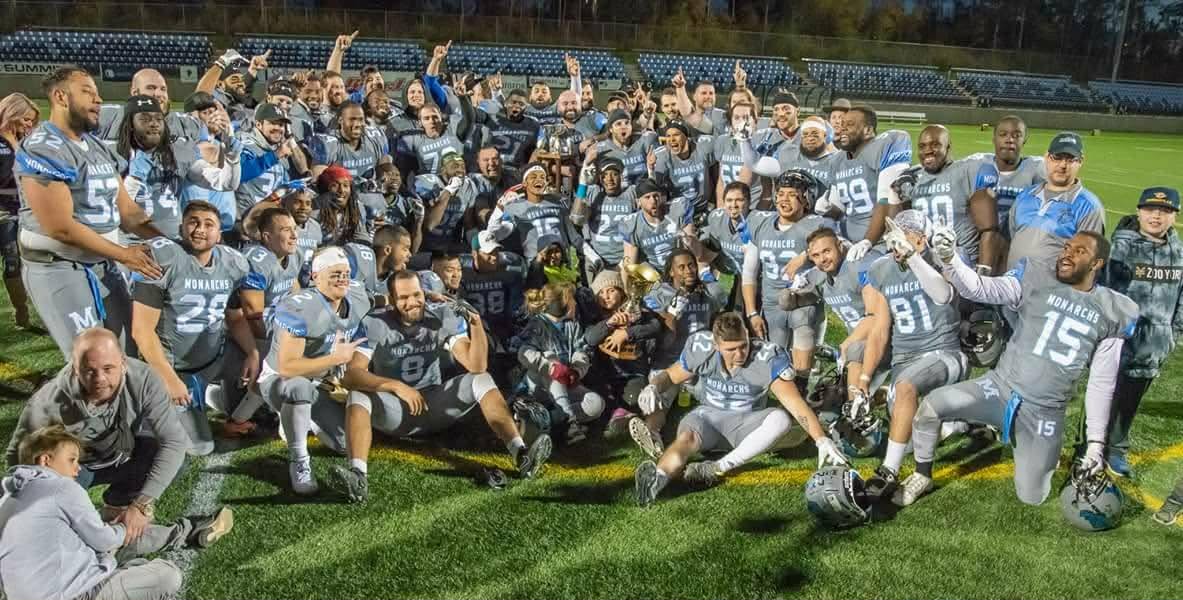 Fort McMurray Monarchs championship team photo